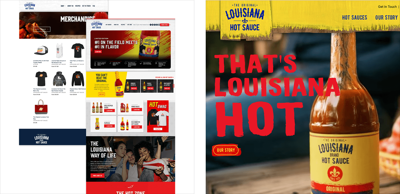 Louisiana-Hot-Sauce Website